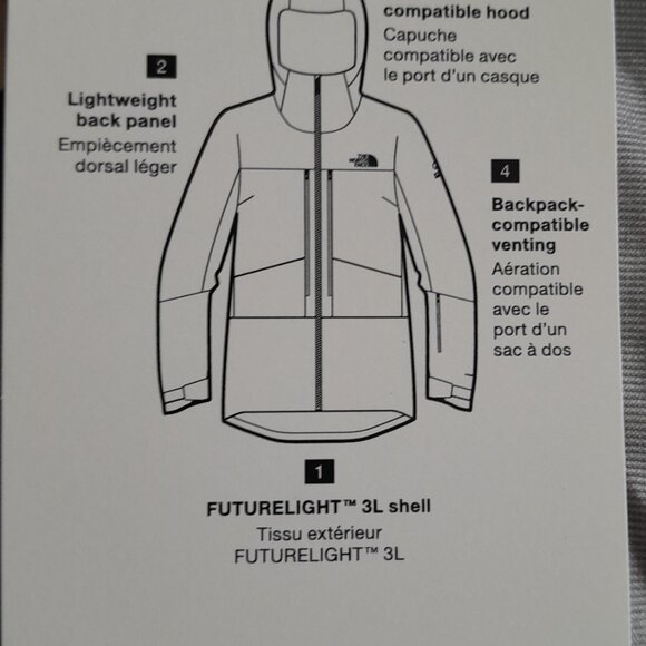 The North Face Summit Stimson Futurelight Waterproof Women's Jacket Size XL New - Picture 13 of 15